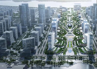 Trụ sở bộ ngành ở Tây Hồ Tây trong tương lai