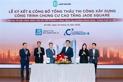 Lễ ký kết và công bố Tổng thầu Coteccons