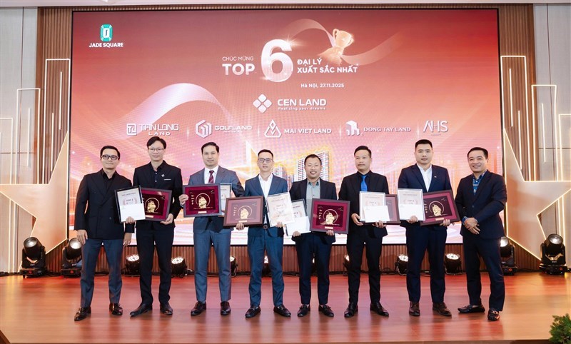 Jade Square tri ân & vinh danh hệ thống đại lý bán hàng xuất sắc
