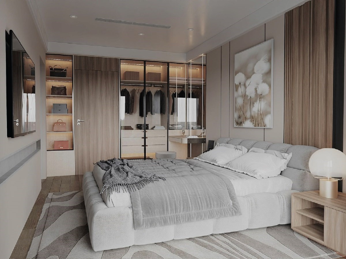 Căn 2 phòng ngủ (Căn góc)