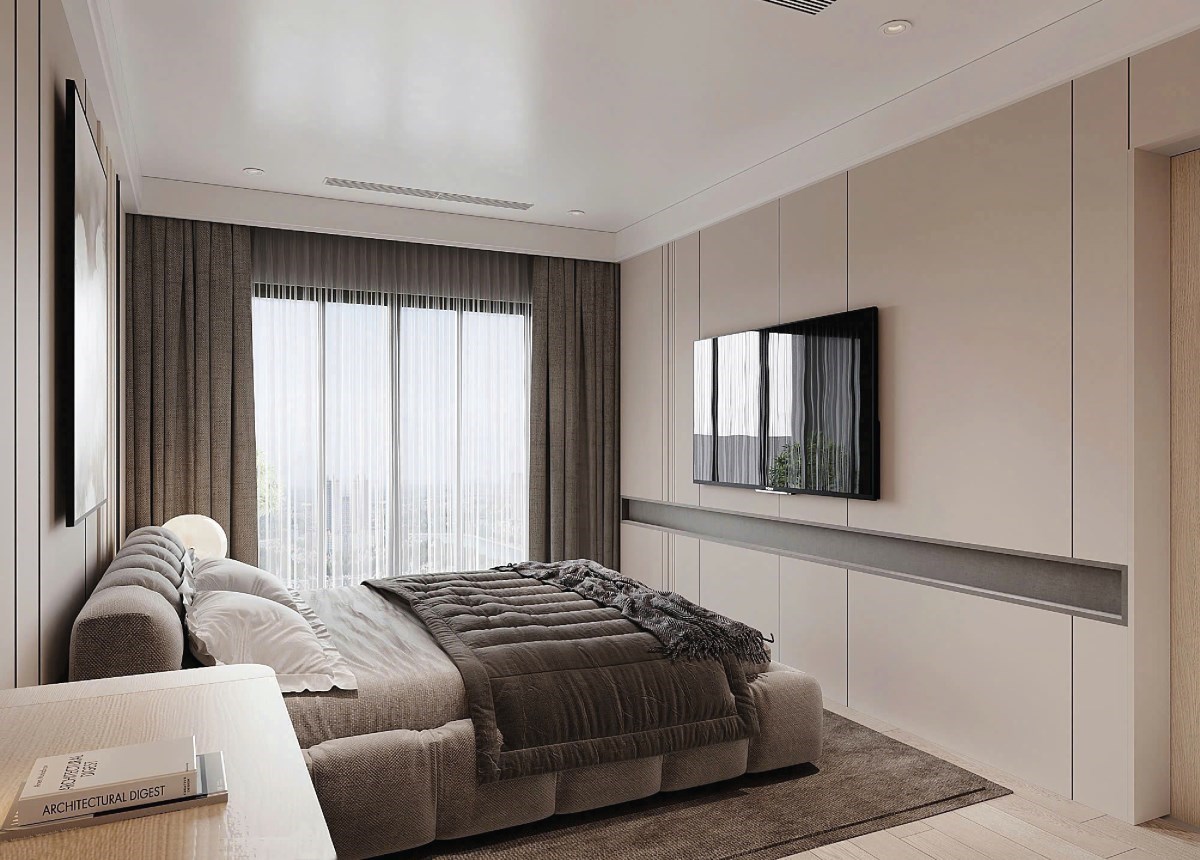 Căn 2 phòng ngủ (Căn góc)