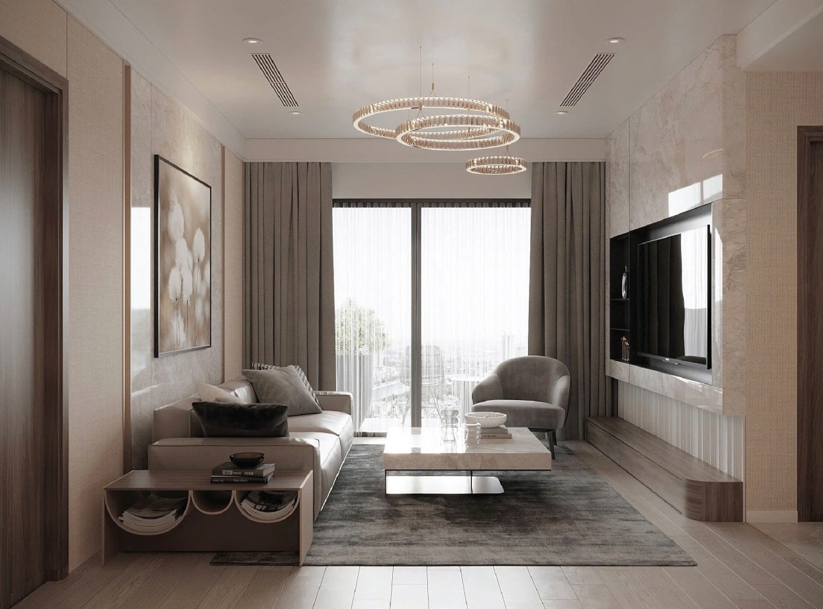 Căn 2 phòng ngủ (Căn góc)