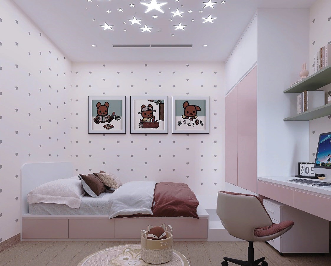 Căn 2 phòng ngủ (Căn góc)