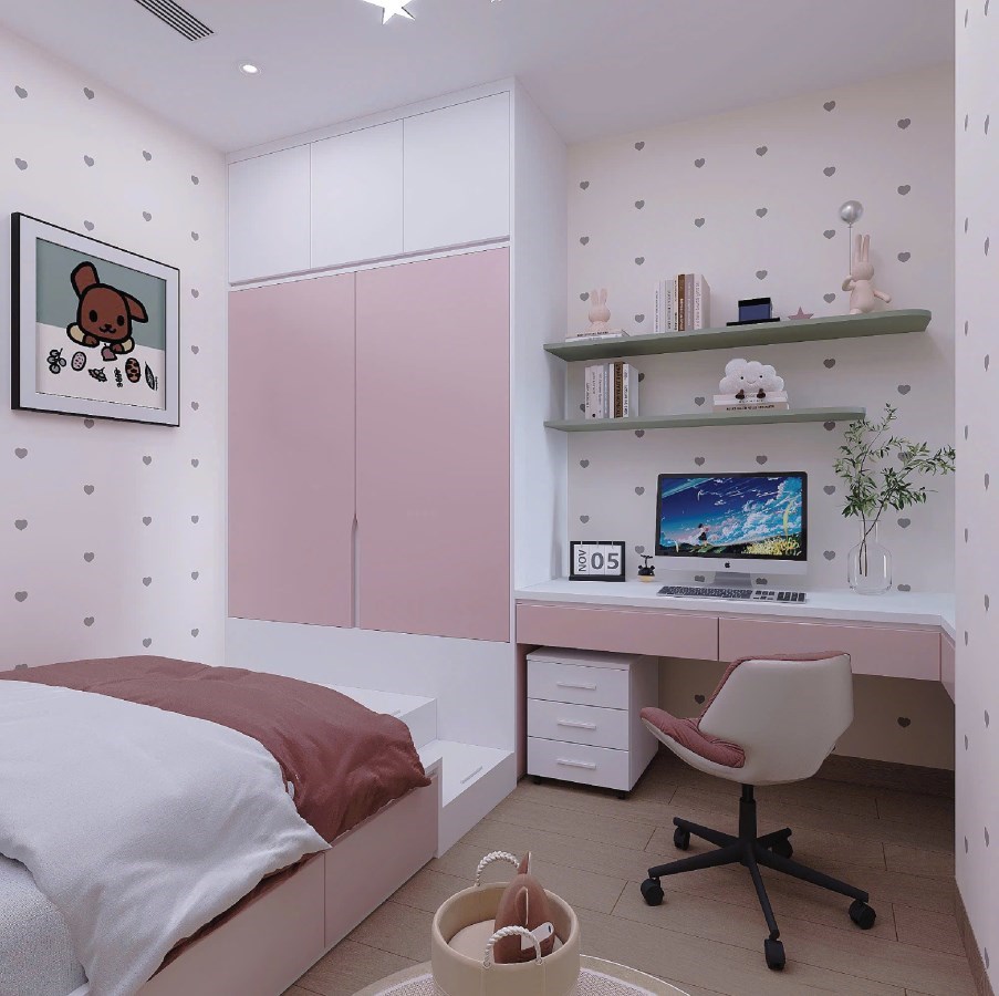 Căn 2 phòng ngủ (Căn góc)