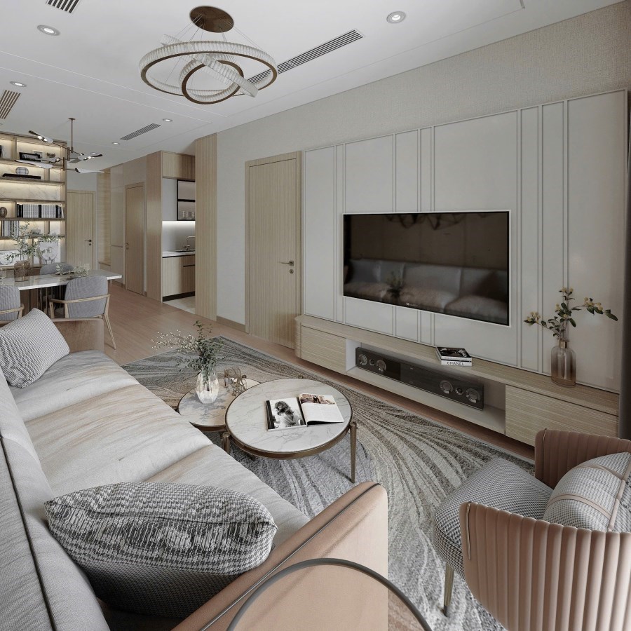 Căn 2 phòng ngủ (Căn góc)