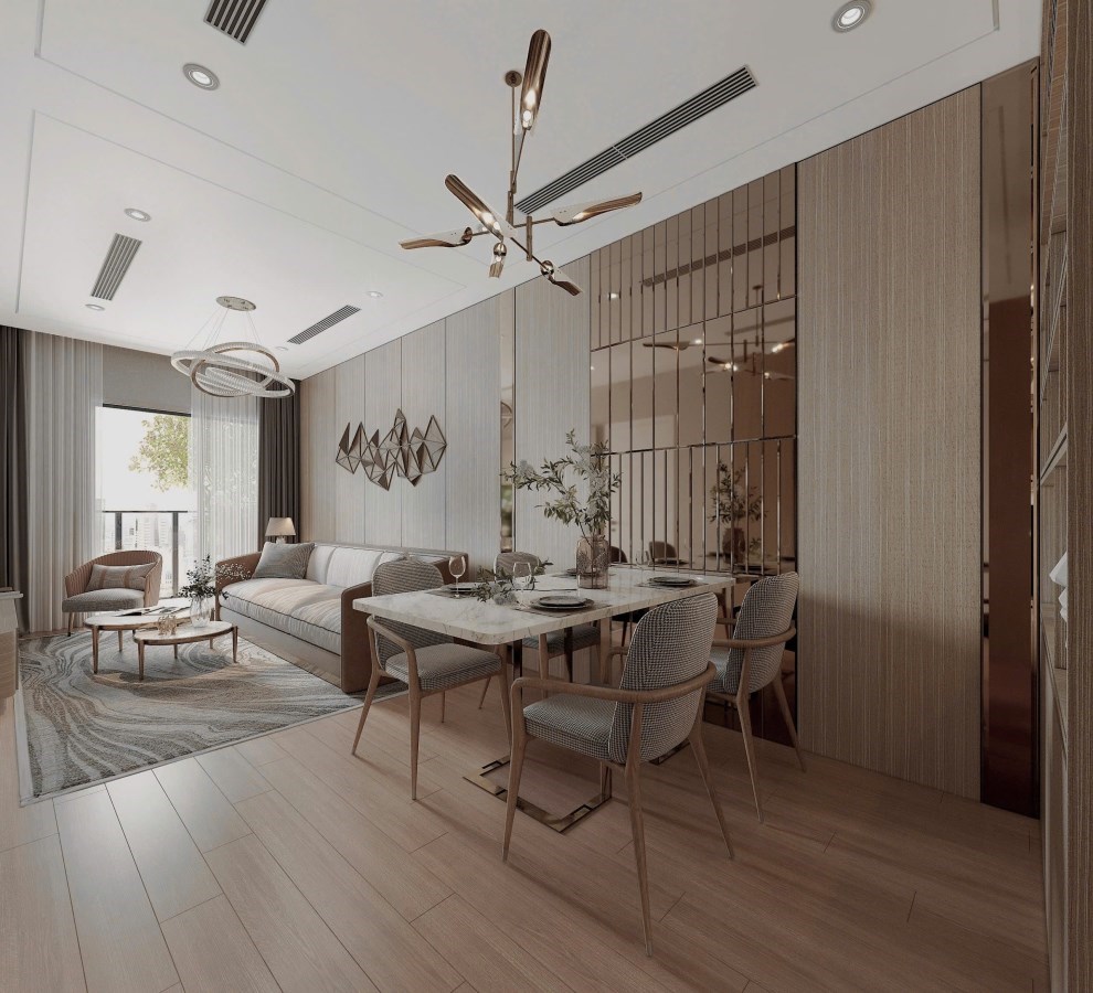 Căn hộ 2 phòng ngủ