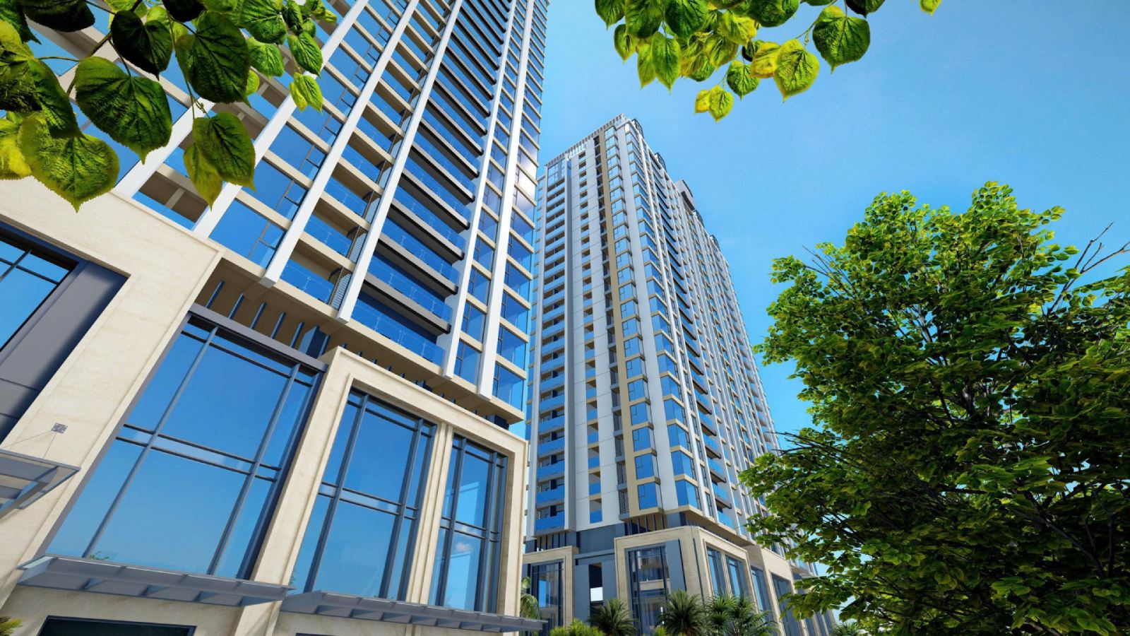 Jade Square - dự án chuẩn bị ra hàng. Ảnh phối cảnh 